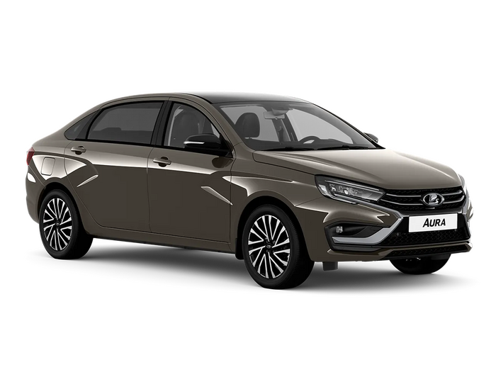 Lada Aura Золотисто-коричневый